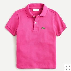 Lacoste Pink Short Sleeve Shirt